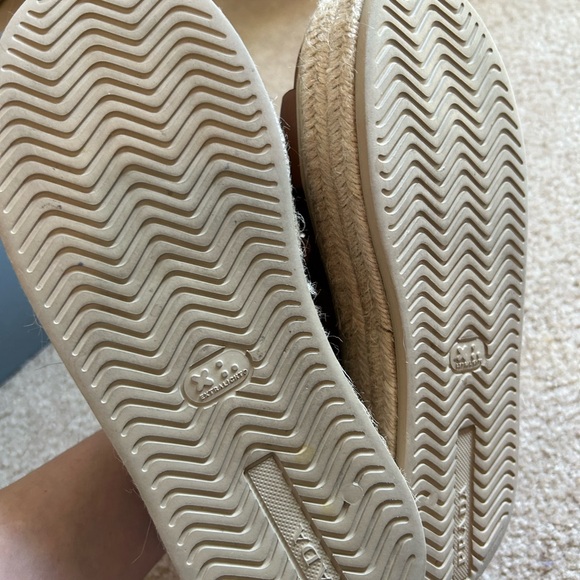 Prada Tan Leather Crisscross Platform Slingback Sandals